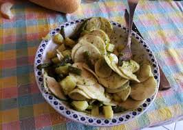piatto di corzetti conditi