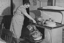 scene di vita in cucina anni sessanta