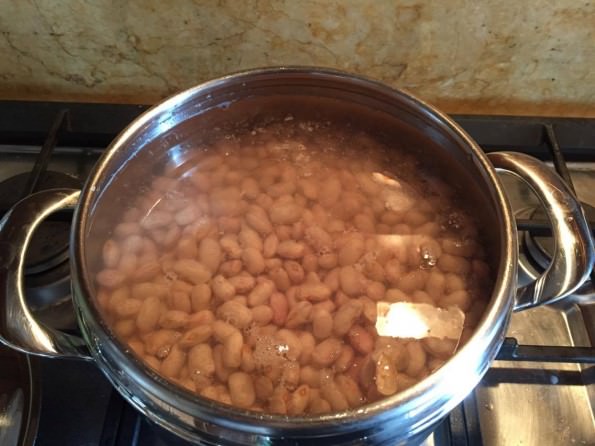 pasta e fagioli alla chiavarese
