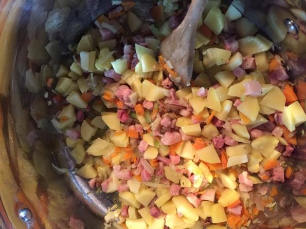 pasta e fagioli alla chiavarese