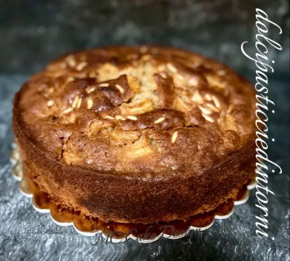 Torta di mele alla panna